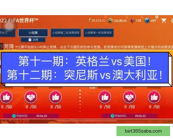 世界杯竞猜预测分析全面解读与各队实力对比预测分析